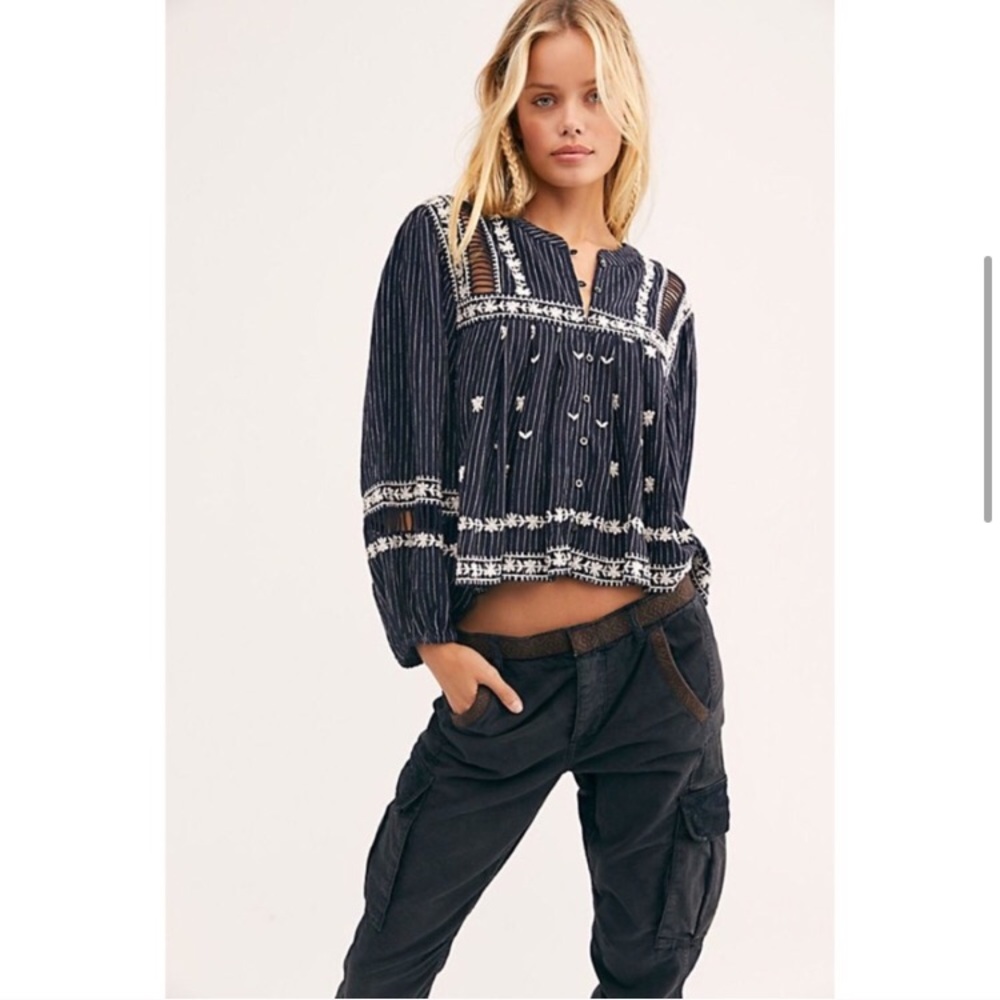 Free People All Roads Lead to You Top